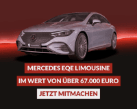 Mercedes EQE Limousine Gewinnspiel