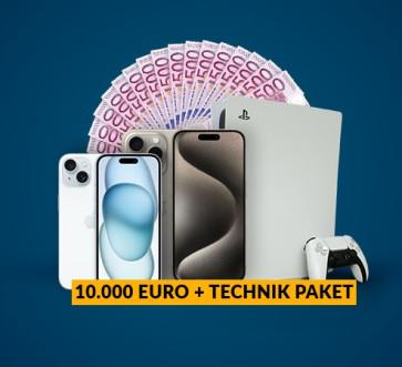 ProSieben Daytime 10.000 EUR und Technikpaket